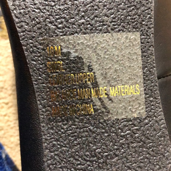 Carlos Borello Sonic Women's black leather heeled Shoe Size 10 NWOT - Picture 8 of 10